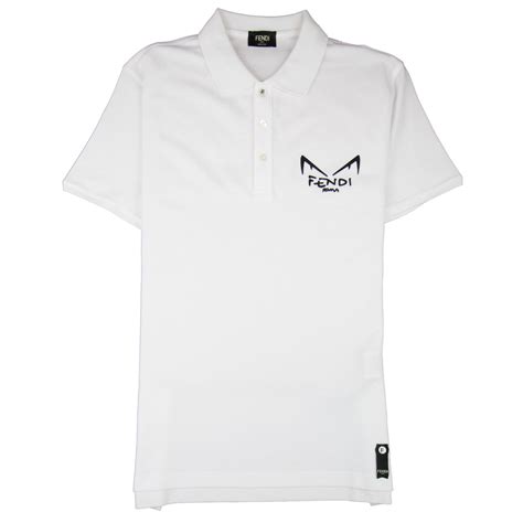 fendi polo mens|Fendi eye shirt.